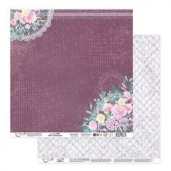 Бумага "В расцвете. Лиловый" (Mr.Painter) Бумага "В расцвете. Лиловый" (Mr.Painter)