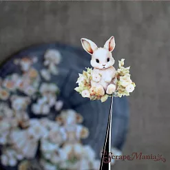 Набор высечек из ткани "Плюшевые малыши", 28 шт (ScrapMania)