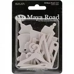 Набор украшений из чипборда "Портной" (Maya Road) Набор украшений из чипборда "Портной" (Maya Road)