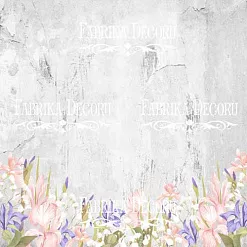 Набор бумаги 20х20 см "Majestic iris", 10 листов (Фабрика Декору)