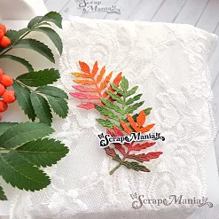 Нож "Листья леса. Валериана", 4,5х5,6 см (ScrapMania)