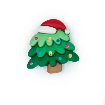 Акриловое украшение "Елочка", 2,2х2,3 см