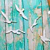 Набор украшений из чипборда "Чайки" (ScrapКрым)