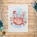 Тканевая карточка "Морячок. Краб" (ScrapMania)