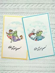 Штамп "Танцующая лягушка 1", 4,5х5,9 см (Скрапклуб)