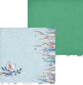 Бумага "North Pole - 01" (Piatek13)