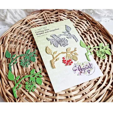 Нож "Черноплодная рябина", 6,5х6,5 см (AgiArt)