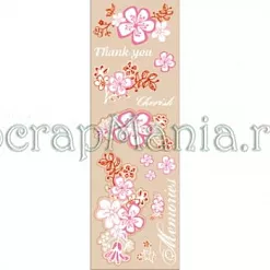 Натирки "Спасибо" розовые (SassaFras)