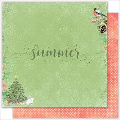 Бумага "Christmas story. Christmas time" (Summer Studio) Бумага "Christmas story. Christmas time" (Summer Studio)