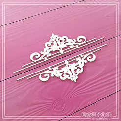 Чипборд "Вензеля" (СкрапМагия)