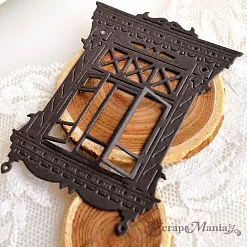 Нож "Русские сказки. Боярское окно", 6,5х8,5 см (ScrapMania) Нож "Русские сказки. Боярское окно", 6,5х8,5 см (ScrapMania)