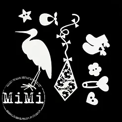 Набор украшений из чипборда "Малыш. Воздушный змей" (MiMi Design) Набор украшений из чипборда "Малыш. Воздушный змей" (MiMi Design)
