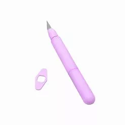 Канцелярский нож, сиреневый матовый, 14х1,8 см Канцелярский нож, сиреневый матовый, 14х1,8 см