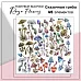 Набор высечек из ткани "Сказочные грибы", 45 шт (RozeFlowers)
