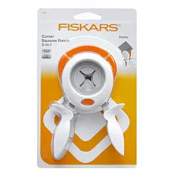 Дырокол сжатие угловой 3 в 1 "Закругленный край" (Fiskars) Дырокол сжатие угловой 3 в 1 "Закругленный край" (Fiskars)