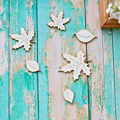 Набор украшений из чипборда "Листочки" (ScrapКрым)