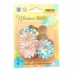 Набор бумажных цветов "Корица и мята" (Craft premier) Набор бумажных цветов "Корица и мята" (Craft premier)