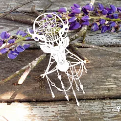 Чипборд "Олень с ловцом 2" (LeoMammy)