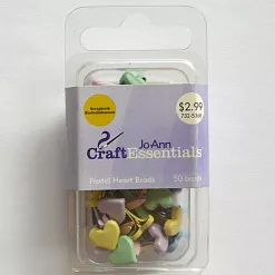 Набор брадсов "Пастельные сердца" (JoAnn)