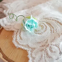 Цветок розы "Светло-бирюзовый", 1 шт (Craft)