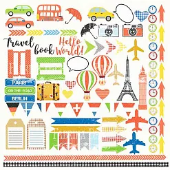 Бумага "European holidays. Картинки" (Фабрика Декору, 02036) Бумага "European holidays. Картинки" (Фабрика Декору, 02036)