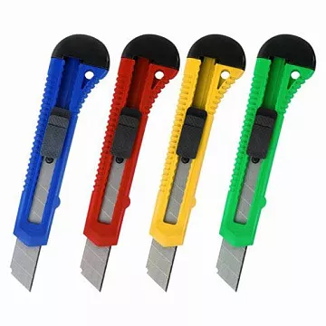 Нож канцелярский "Everyday", 4х15 см, 1 шт (Staff)