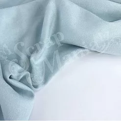 Отрез замши 30х70 см "Двусторонний. Бледно голубой" (ScrapZefir) Отрез замши 30х70 см "Двусторонний. Бледно голубой" (ScrapZefir)