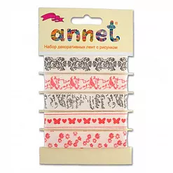 Набор хлопковых лент "Весеннее вдохновение"