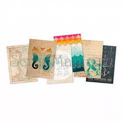 Набор карточек "Волны" (Glitz)