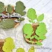 Нож "Листья редиса", 3х6 см (ScrapMania) Нож "Листья редиса", 3х6 см (ScrapMania)