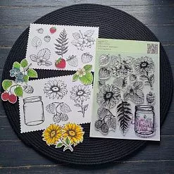 Штамп "Дачные деньки", 4,4х7 см (AgiArt)