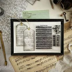 Штамп "Любимая мелодия", 11х7,8 см (AgiArt) Штамп "Любимая мелодия", 11х7,8 см (AgiArt)