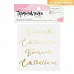 Набор термотрансферных надписей "Блокнот. Ежедневник", цвет золото (АртУзор)