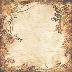 Бумага "Винтаж. Вьюнки и завитки на бежевом" (Scrap Inspiration)