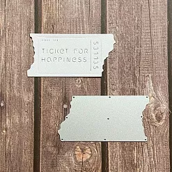 Нож "Билетик 10", 7,2х3,5 см (Scrapman) Нож "Билетик 10", 7,2х3,5 см (Scrapman)