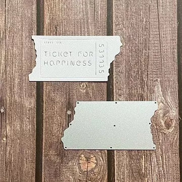 Нож "Билетик 10", 7,2х3,5 см (Scrapman)