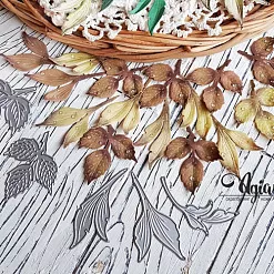 Нож "Листья ландыша", 5,5х2,8 см (AgiArt)