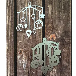 Нож "Мобиль", 5,5х6,8 см (Scrapman)