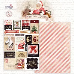 Бумага А5 "Christmas Sparkle. Карточки" (DreamLight Studio) Бумага А5 "Christmas Sparkle. Карточки" (DreamLight Studio)