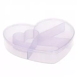 Контейнер для мелочей "Сердце прозрачное"