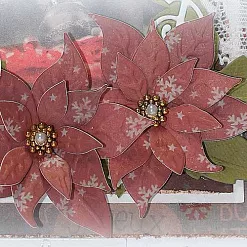 Набор бумаги 15х30 см "С рождеством", 48 листа (Joy crafts)