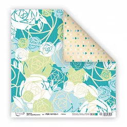 Бумага "Грезы. Малахитовые розы" (Mr.Painter) Бумага "Грезы. Малахитовые розы" (Mr.Painter)