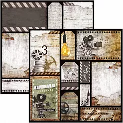 Набор бумаги 30х30 см "Modern Times", 12 листов (Ciao bella)