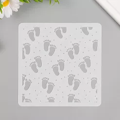 Трафарет "Детские ножки"