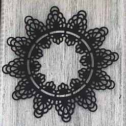 Нож "Салфетка этника 2", 9,5х9,5 см (ArtScrap)