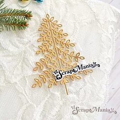 Нож "Сказка на Новый Год. Деревце", 6,5х8,5 см (ScrapMania) Нож "Сказка на Новый Год. Деревце", 6,5х8,5 см (ScrapMania)