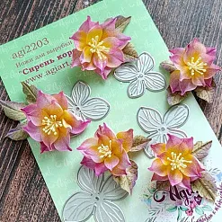 Нож "Сирень королевская", 4,3х4,3 см (AgiArt) Нож "Сирень королевская", 4,3х4,3 см (AgiArt)