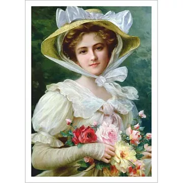 Тканевая карточка "Барышни. Мариса" (ScrapMania)