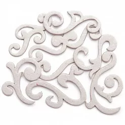 Набор украшений из чипборда "Завитки" (Maya Road)
