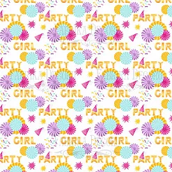 Набор бумаги 20х20 см "Party girl", 10 листов (Фабрика Декору)